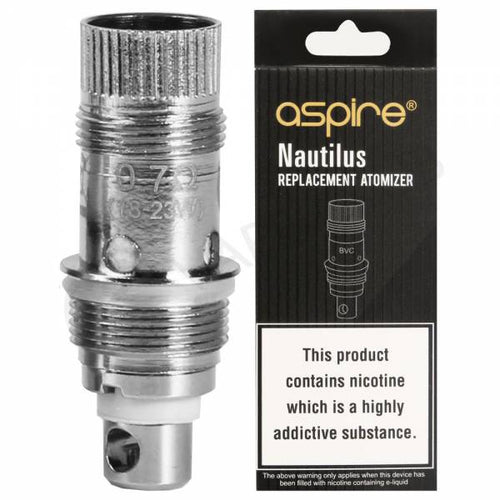 Nautilus 1.8 Aspire coils - Cafe Vape Swad