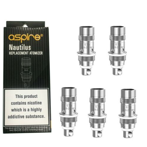 Nautilus 0.7 Aspire coils - Cafe Vape Swad