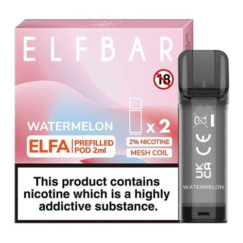 Elfa  Prefilled pod x2 Watermelon